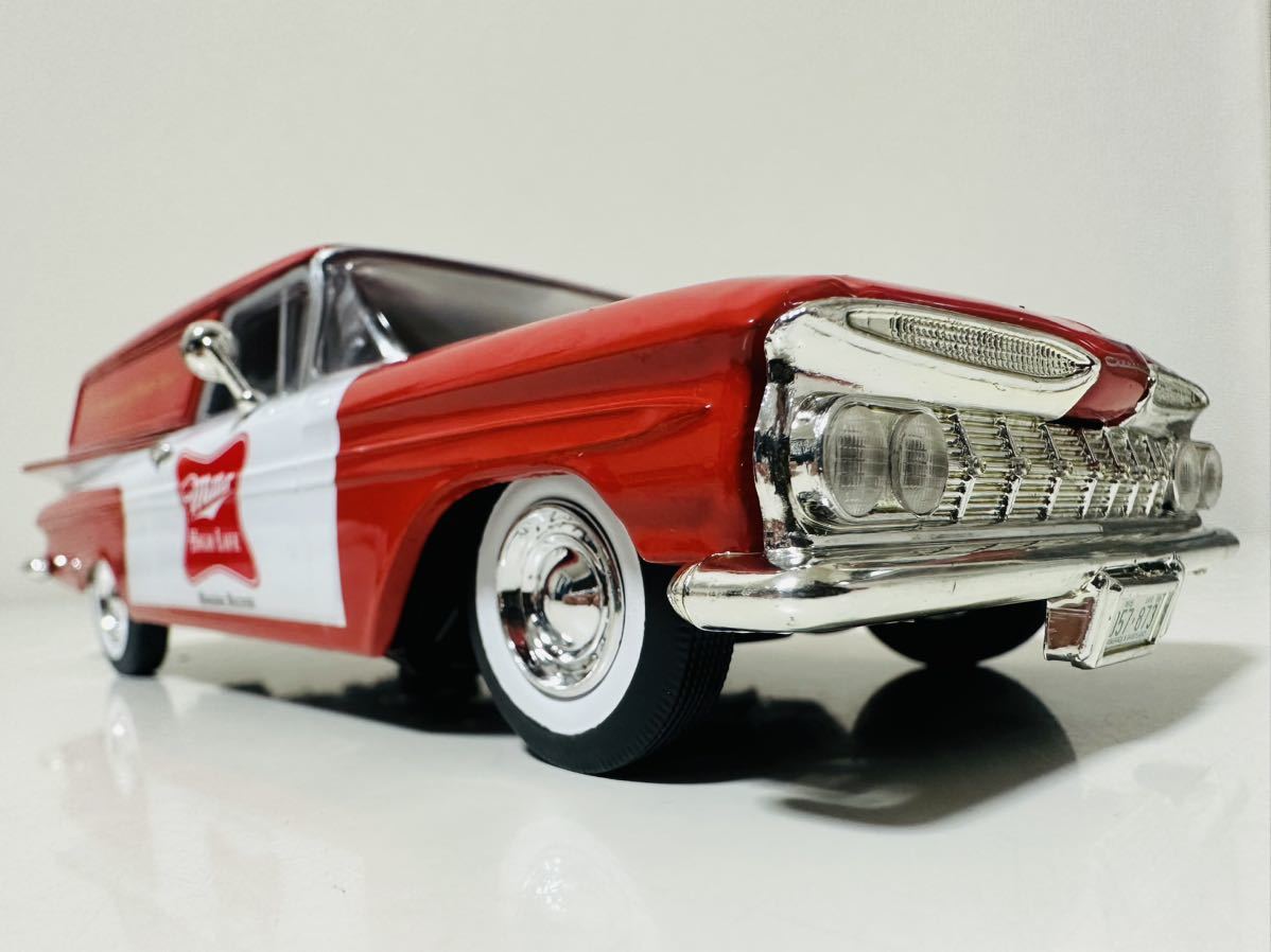 AutoWorldオートワールド/'59 Chevyシボレー Sedanセダン Deliveryデリバリー 1/24 絶版_画像5