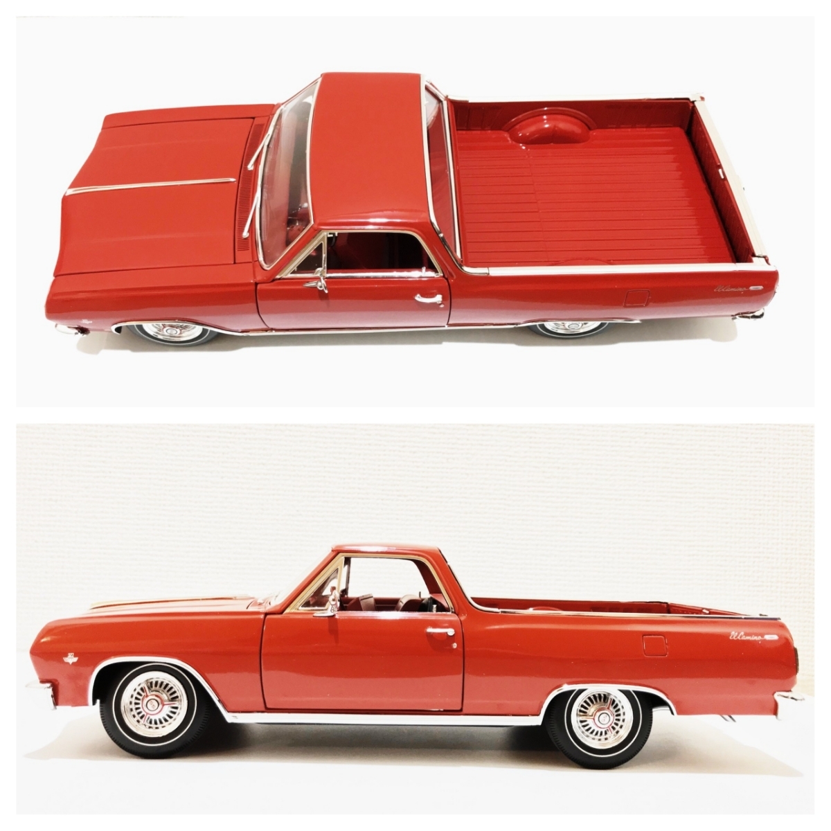 ACME/'65 Chevyシェビー ElCaminoエルカミーノ 赤 1/18_画像3