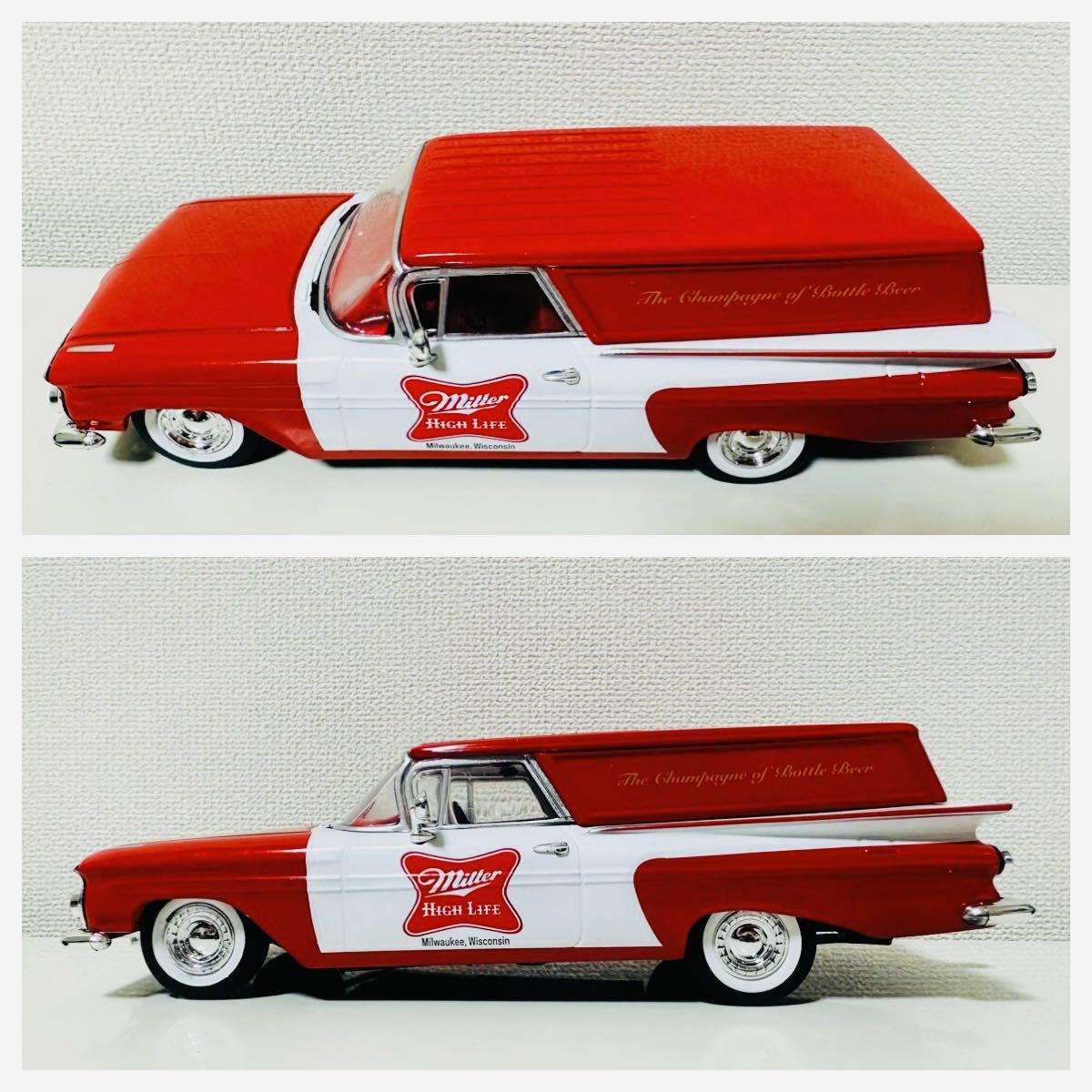 AutoWorldオートワールド/'59 Chevyシボレー Sedanセダン Deliveryデリバリー 1/24 絶版_画像3