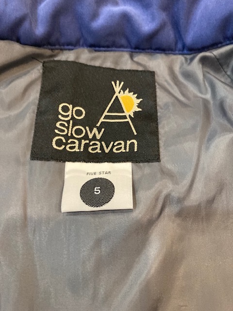 新品 go slow caravan ゴースローキャラバン ウェーブキルト キルティング スタンドカラー ジャケット 5 XL ダウンジャケット_画像6