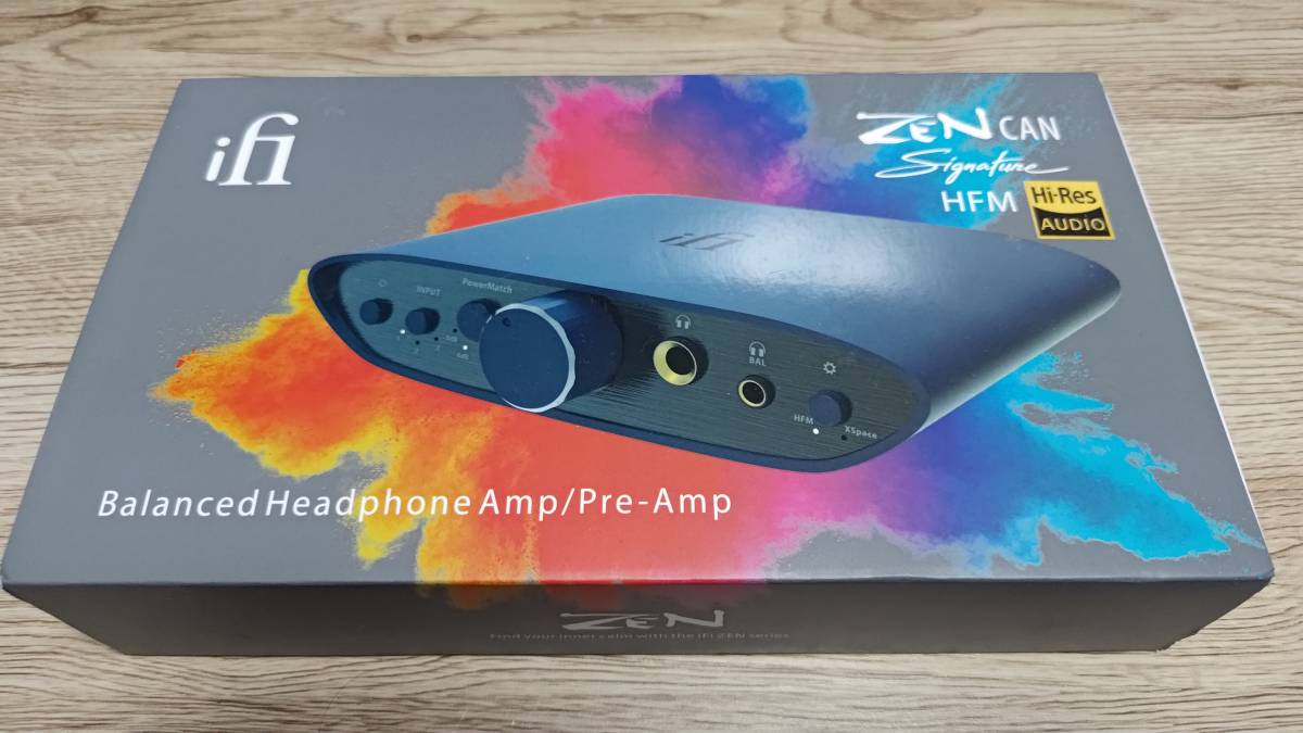 iFi audio ZEN CAN Signature HFM/ 4.4mmバランス入出力 ヘッドフォン/プリアンプ_画像1