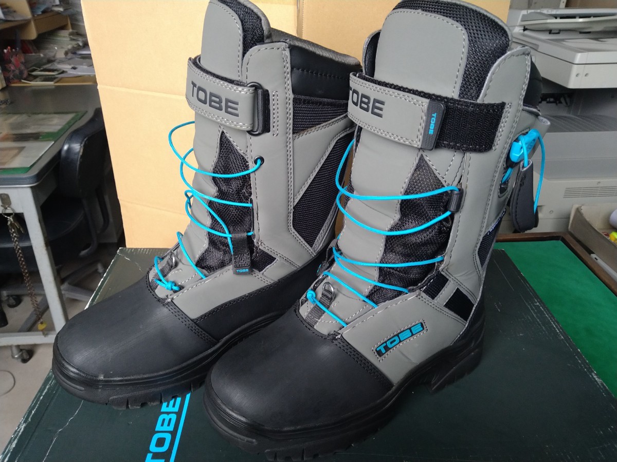 美品　TOBE outerwear CONTEGO BOOT SPEEDO US7.5 JP25.5　スノーモービルブーツ_画像2