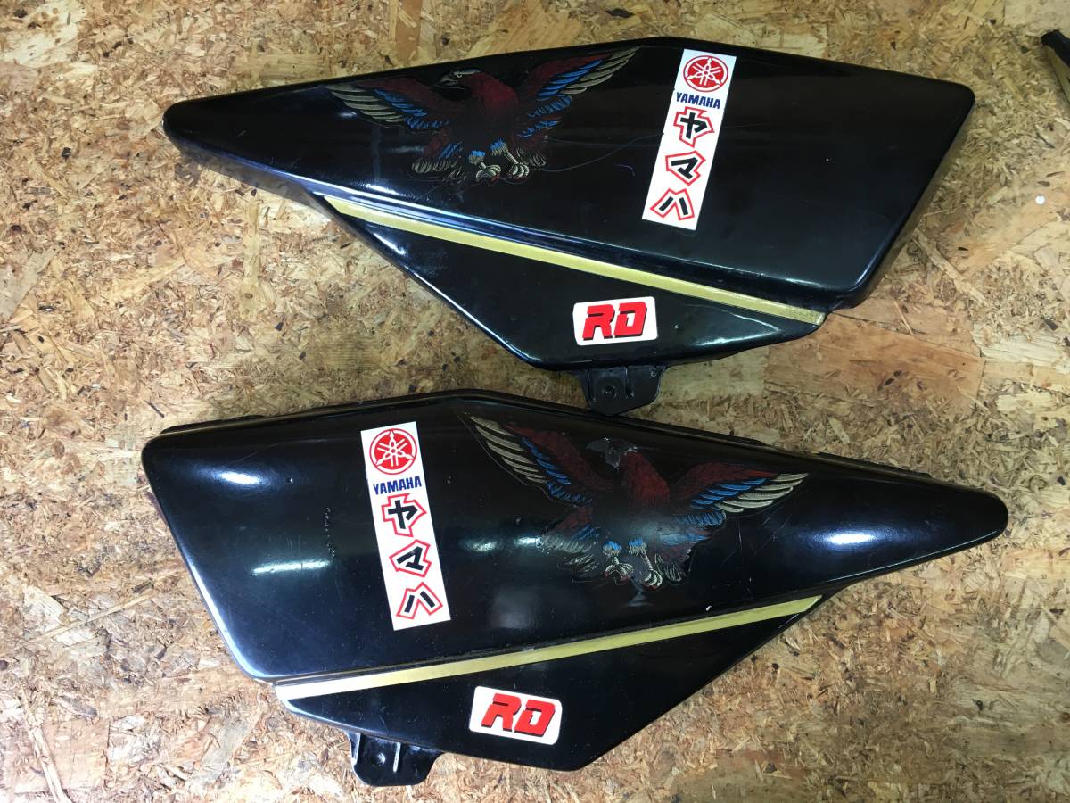 RZ250 RZ350 純正 外装 タンク サイドカバー テールカウル RZ250 RZ350 純正 外装 タンク サイドカバー テールカウル