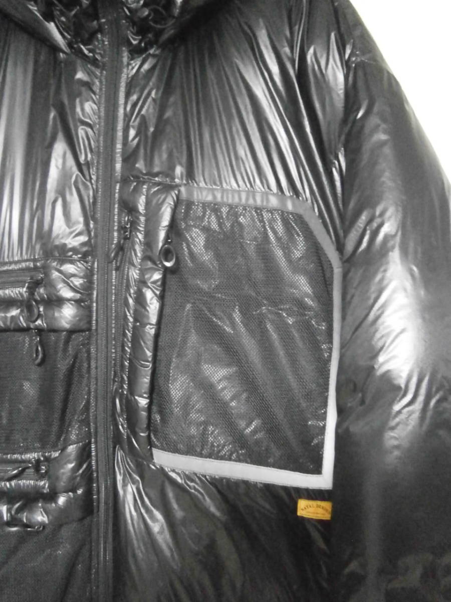 13300円 natal deign♪BIG I.S.D.O DOWNJACKT♪black♪Msize 13300円 natal deign♪BIG I.S.D.O DOWNJACKT♪black♪Msize