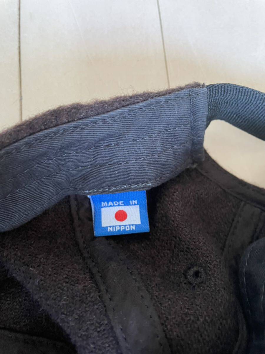 日本製 KAVU カブー K キャップ ブラウン フリーサイズ 帽子_画像6