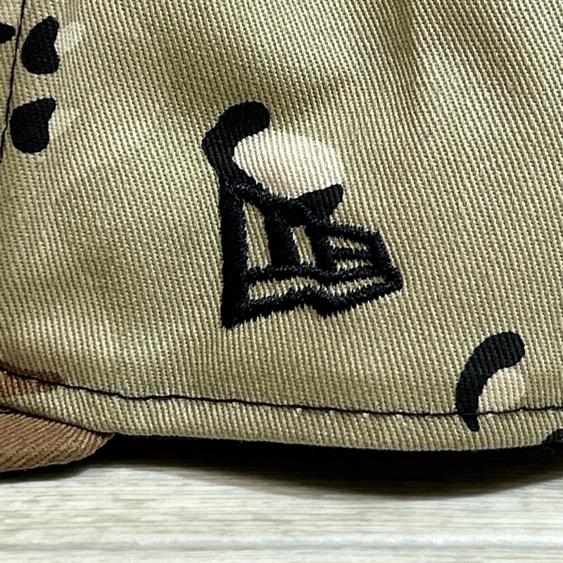 AVIREX×NEW ERA/アヴィレックス×ニューエラ/デザートカモ/フロント刺繍/6パネルキャップ/9FIFTY SNAPBACK/スナップバック/帽子_画像6