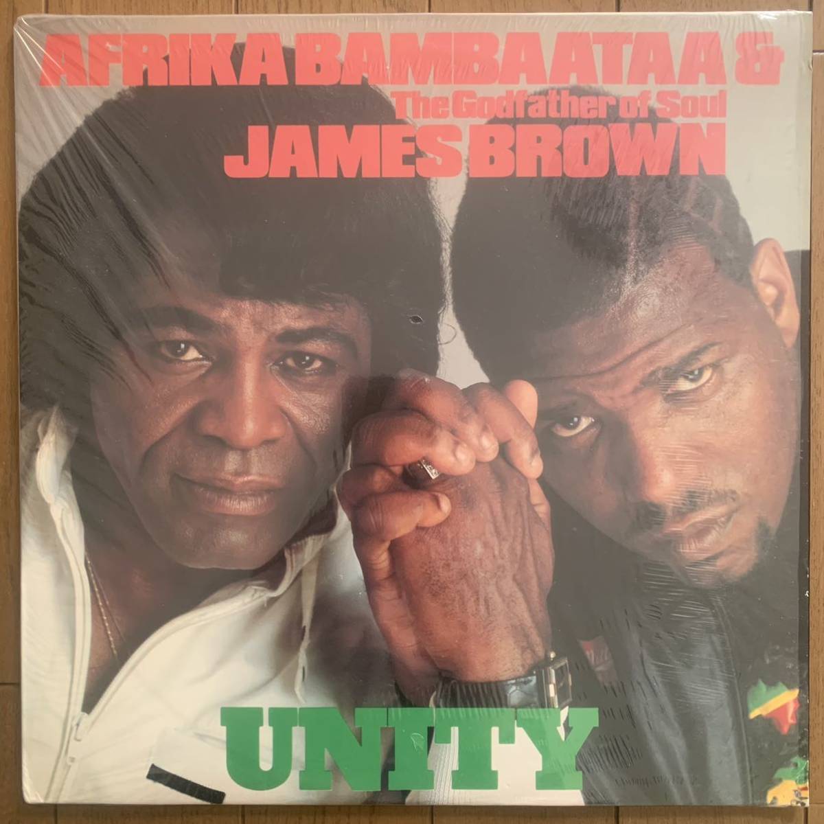 AFRIKA BAMBAATAA & JAMES BROWN / UNITY (TOMMY BOY) _画像1
