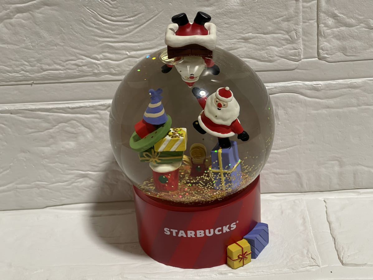  new goods * Starbucks Starbucks start ba Christmas snow dome Santa Claus Hori te-2019 snow dome 