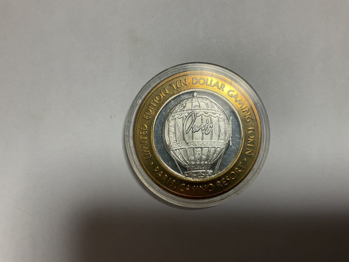 ラスベガス　スーベニアコイン　10ドル　純銀⑤_画像2