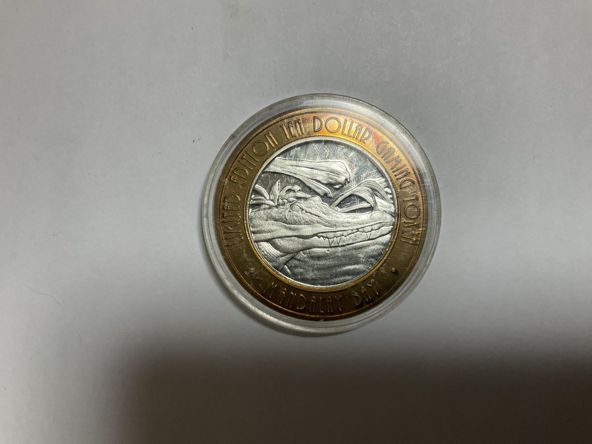 ラスベガス　スーベニアコイン　10ドル　純銀⑥_画像2