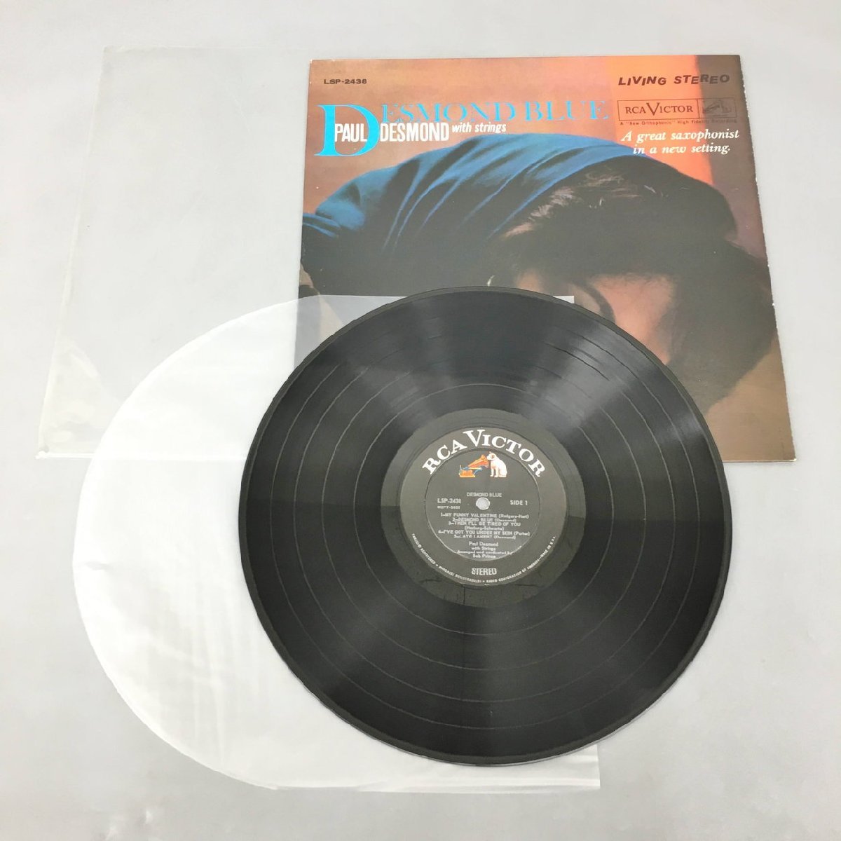 LPレコード Paul Desmond Desmond Blue With Strings LSP-2438 2312LO044_画像3