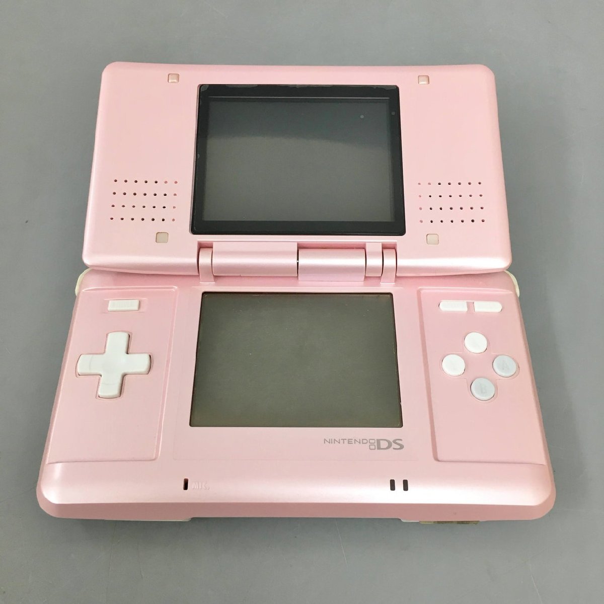 任天堂 Nintendo 携帯ゲームハード ニンテンドーDS NTR-001 ソフト1本付き ジャンク 2312LT167_画像5