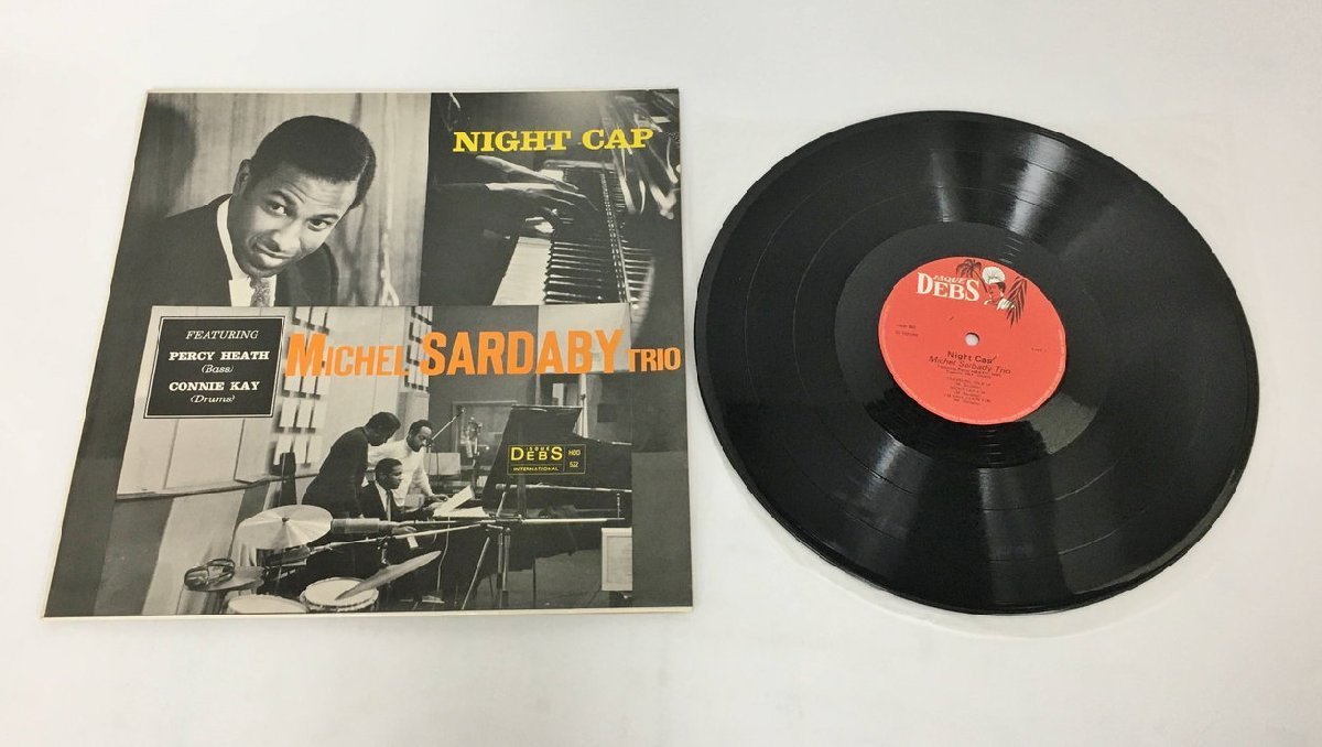 LPレコード Michel Sardaby Trio Night Cap Disques Debs International HDD 522 2312LBR035_画像4