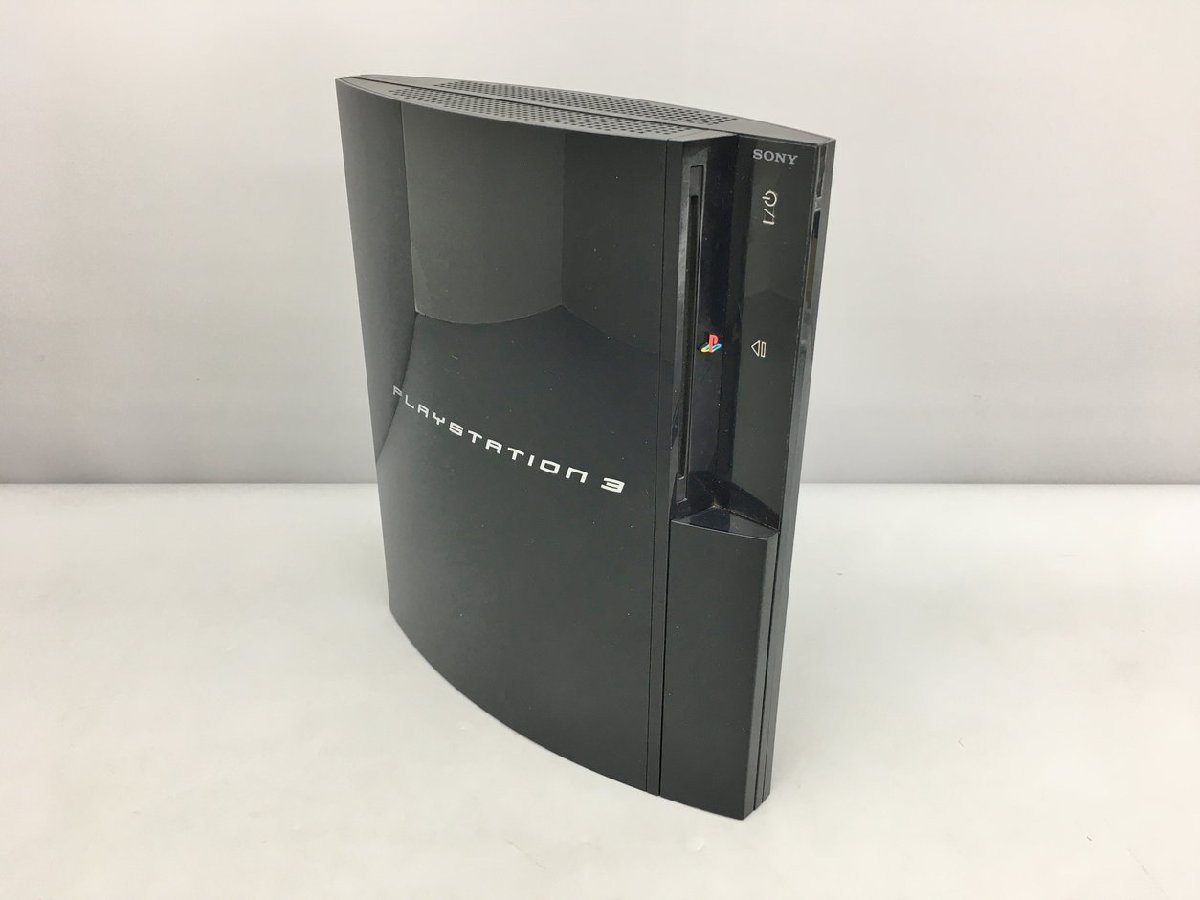 ゲームハード PS3 ブラック 20GB 本体のみ CECHB00 プレイステーション3 ソニー ジャンク 2311LBR049_画像1