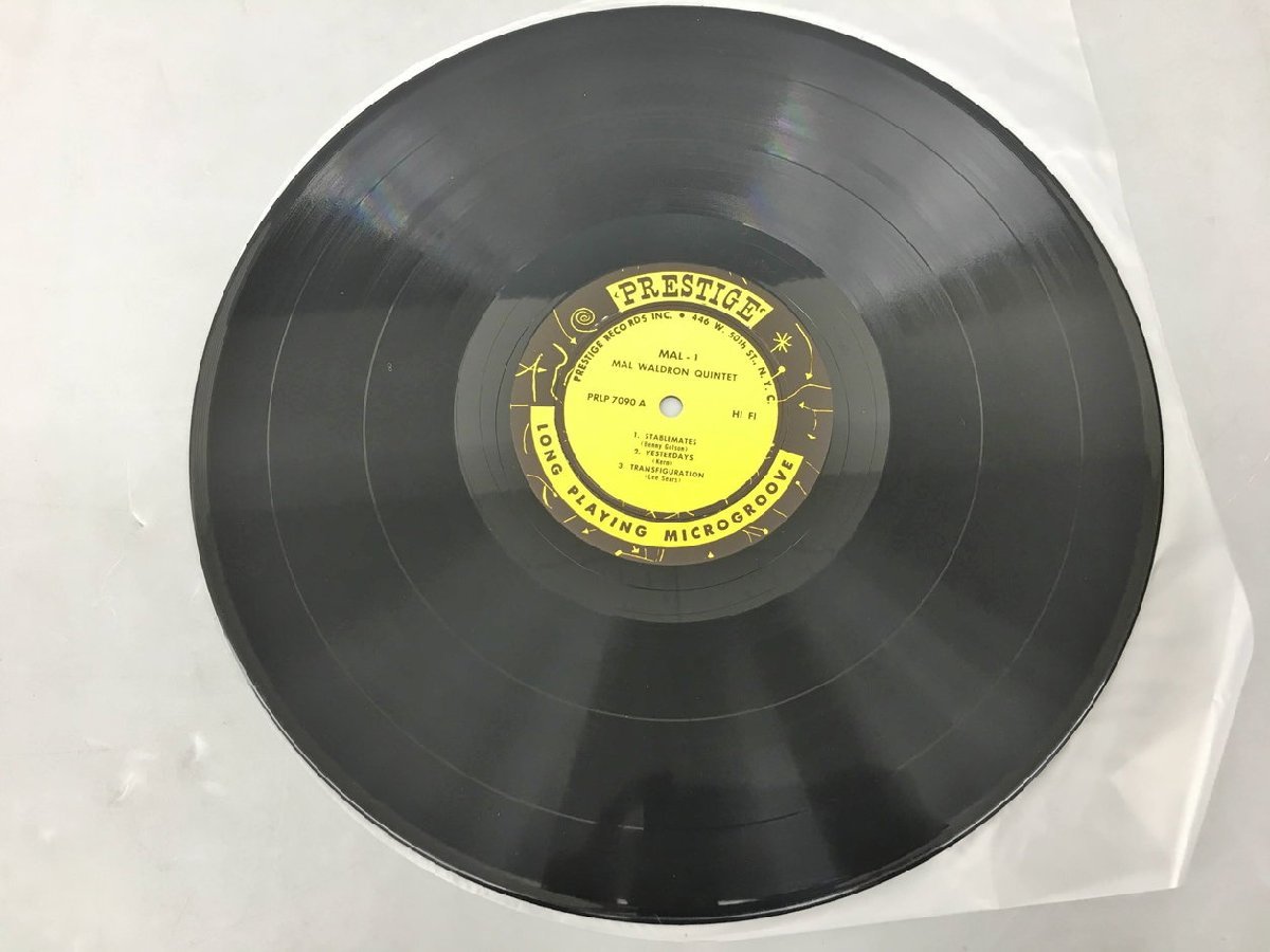 LPレコード Mal-1 MAL WALDRON PRESTIGE LP 7090 オリジナル盤 2312LO055_画像4