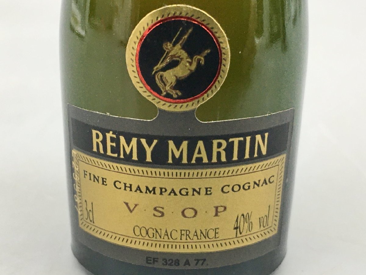 レミーマルタン REMY MARTIN V.S.O.P ミニボトル 30ml 40％ ブランデー 未開栓 2311LO079の画像3