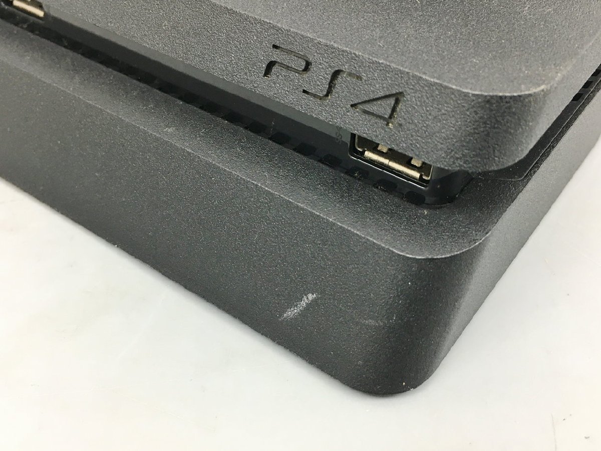 ソニー SONY ゲームハード PS4 プレイステーション4 CUH2000A 500GB ジェット・ブラック 電源・HDMI・USBケーブル付 2312LBR067_画像9