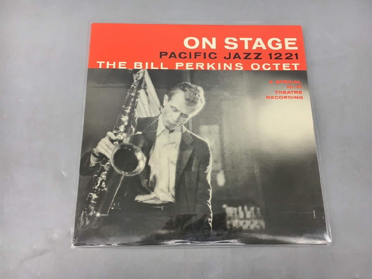 LPレコード BILL PERKINS OCTET ON STAGE PJ-1221 国内盤 2312LBM092_画像1
