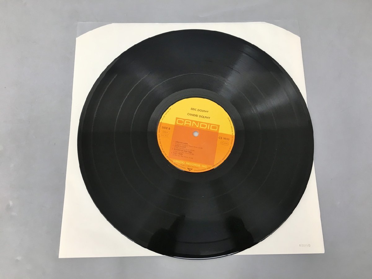 LPレコード Eric Dolphy Candid Dolphy Candid CS9033 2312LBM058の画像4