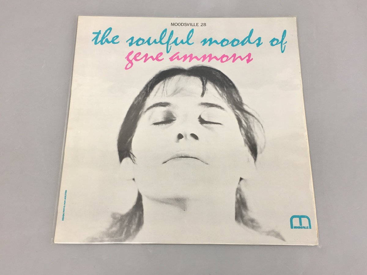 LPレコード Gene Ammons The Soulful Moods Of Gene Ammons MVLP28A 両面VAN GELDER刻印 オリジナル盤 2312LO199_画像1