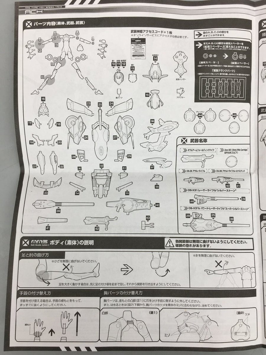 コナミ 武装神姫 アーク フィギュア MMS 2312LO077_画像9