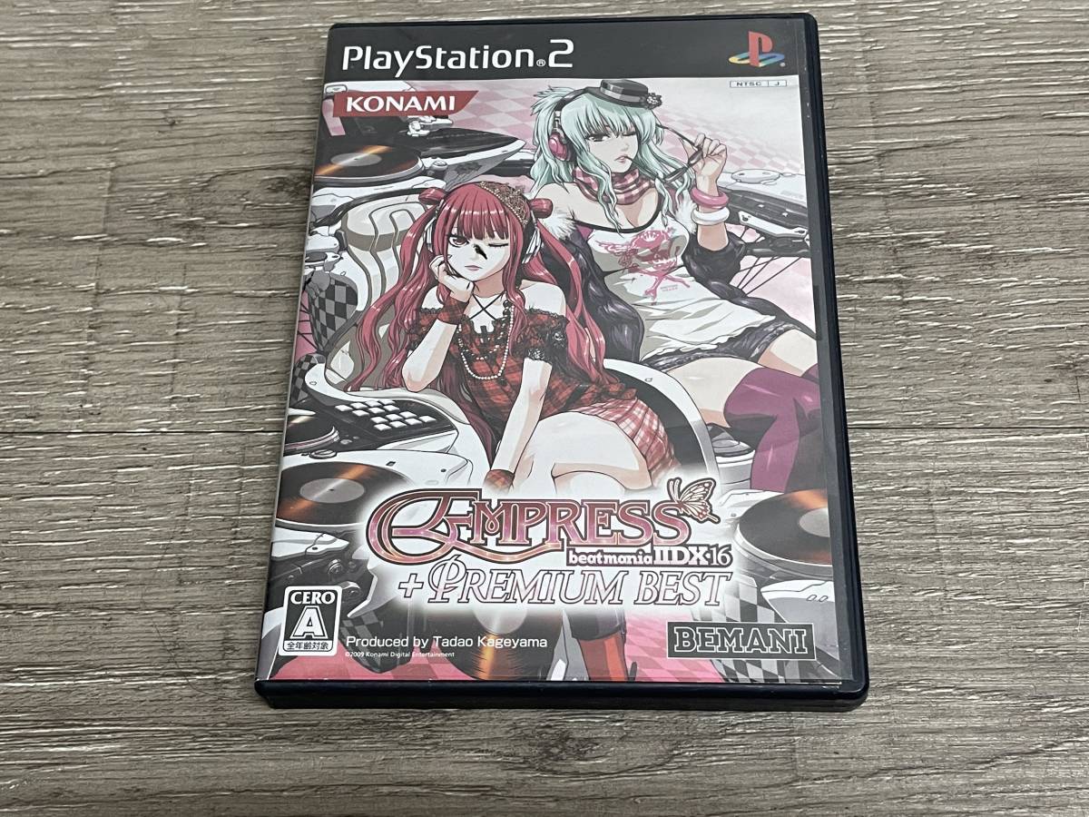 ☆ PS2 ☆ ビートマニアIIDX16 エンプレス+プレミアムベスト プレイステーション2 ソフト ビートマニア EMPRESS PREMIUM BEST Playstation2_画像1