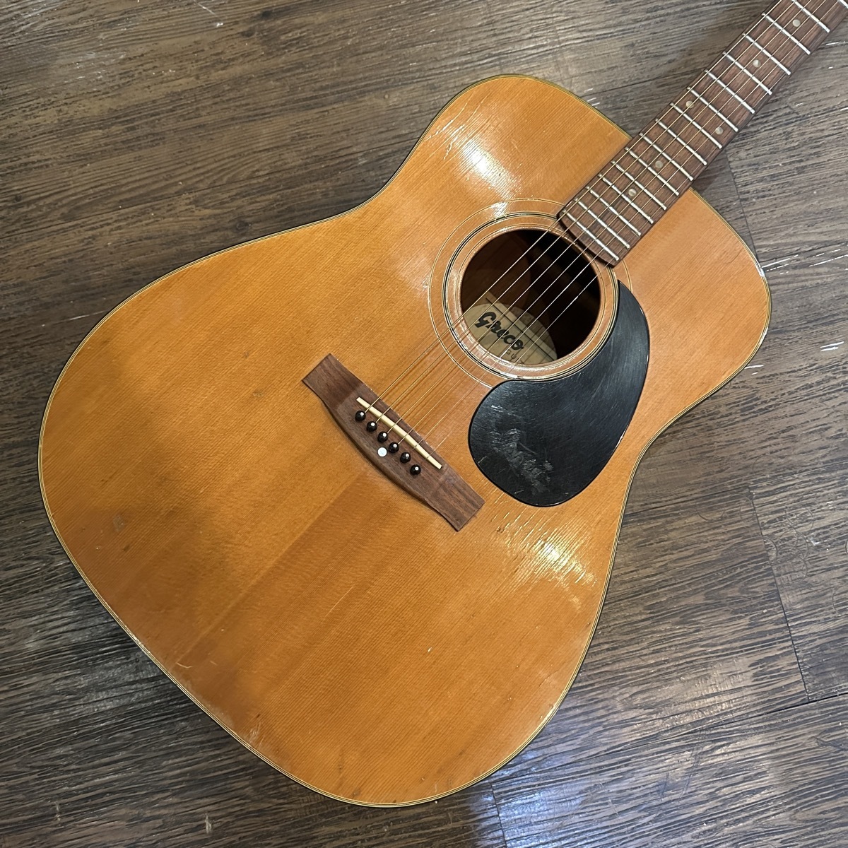 Greco Model 100 Acoustic Guitar アコースティックギター グレコ -z717_画像2