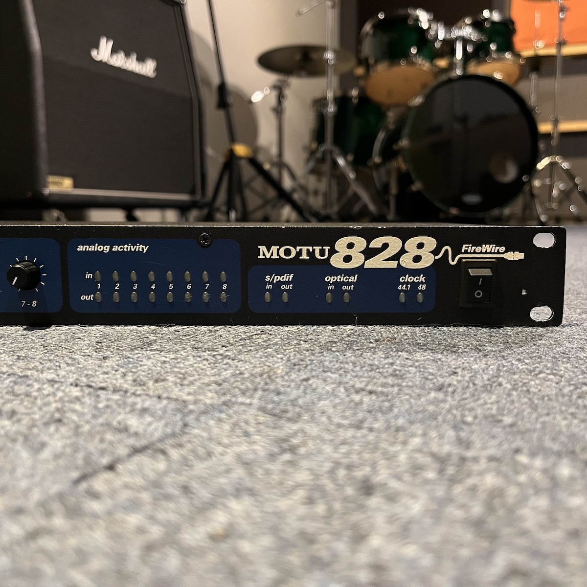 1円スタート Motu 828 FireWire Audio Interface モツ オーディオインターフェイス ジャンク -x452の画像3