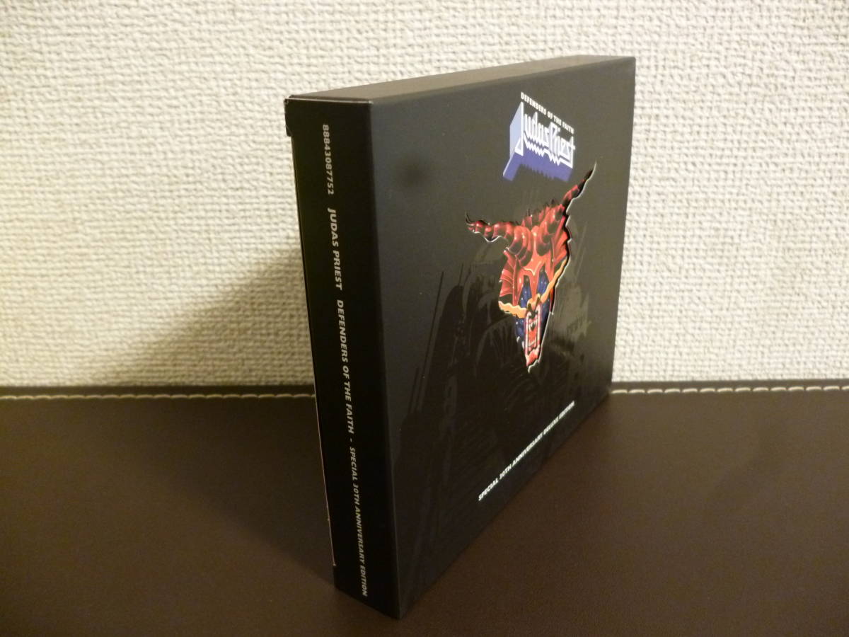 リマスター盤・JUDAS PRIEST / DEFENDERS OF THE FAITH・輸入盤３枚組CD・ ジューダス・プリースト / 背徳の掟 ・30TH ANNIVERSARY EDITION_画像2