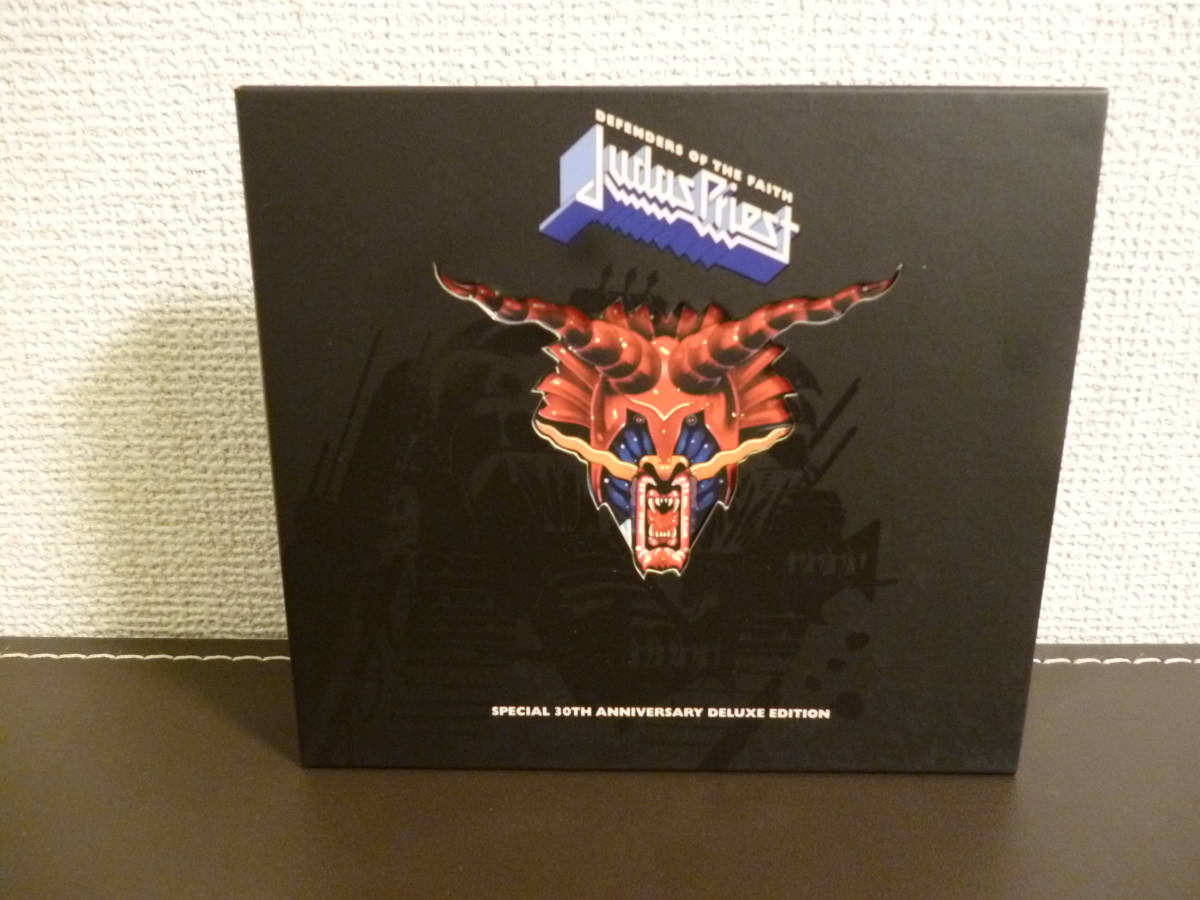 リマスター盤・JUDAS PRIEST / DEFENDERS OF THE FAITH・輸入盤３枚組CD・ ジューダス・プリースト / 背徳の掟 ・30TH ANNIVERSARY EDITION_画像1