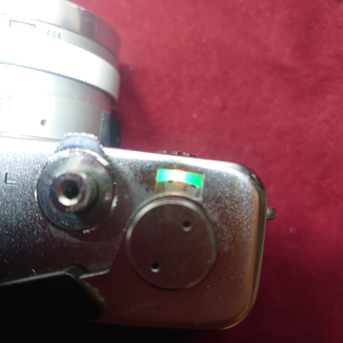 Q16【シャッターOK】YASHICA ELECTRO 35 GL レンズ固定式フィルム レンジファインダーカメラ ヤシカ エレクトロ LENS F:1.7 40mmの画像5