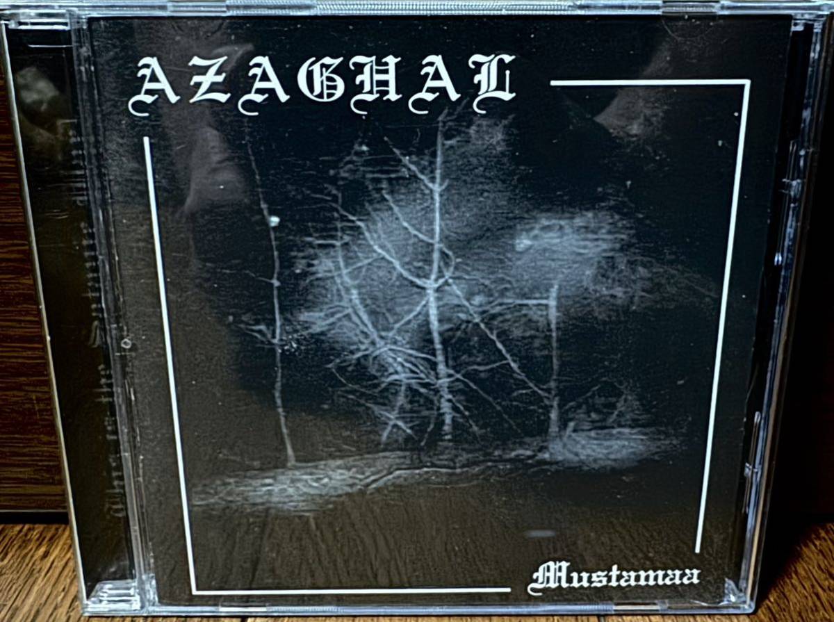 Azaghal Mustamaa 1999年ブラックメタル　オリジナル盤　horna baptism satanic warmaster behexen_画像1