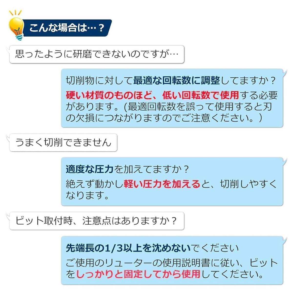 送料無料 リュータービット 超硬バー ルータービット 10本セット 3mm軸 タングステン鋼 ドリルビット ミニルーター ビット 研磨 彫刻 新品_画像9