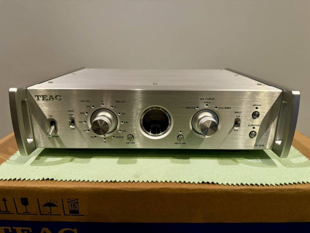 TEAC PE505 フォノイコライザー_画像2