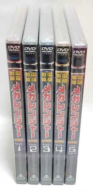 電磁戦隊 メガレンジャー 全5巻セット　DVD_画像1