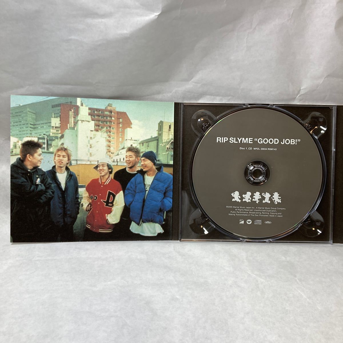 2000年前半　リップスライム2枚セット　FIVE GOOD JOB RIPSLYME 1枚DVD CD ジャパニーズヒップホップ_画像4