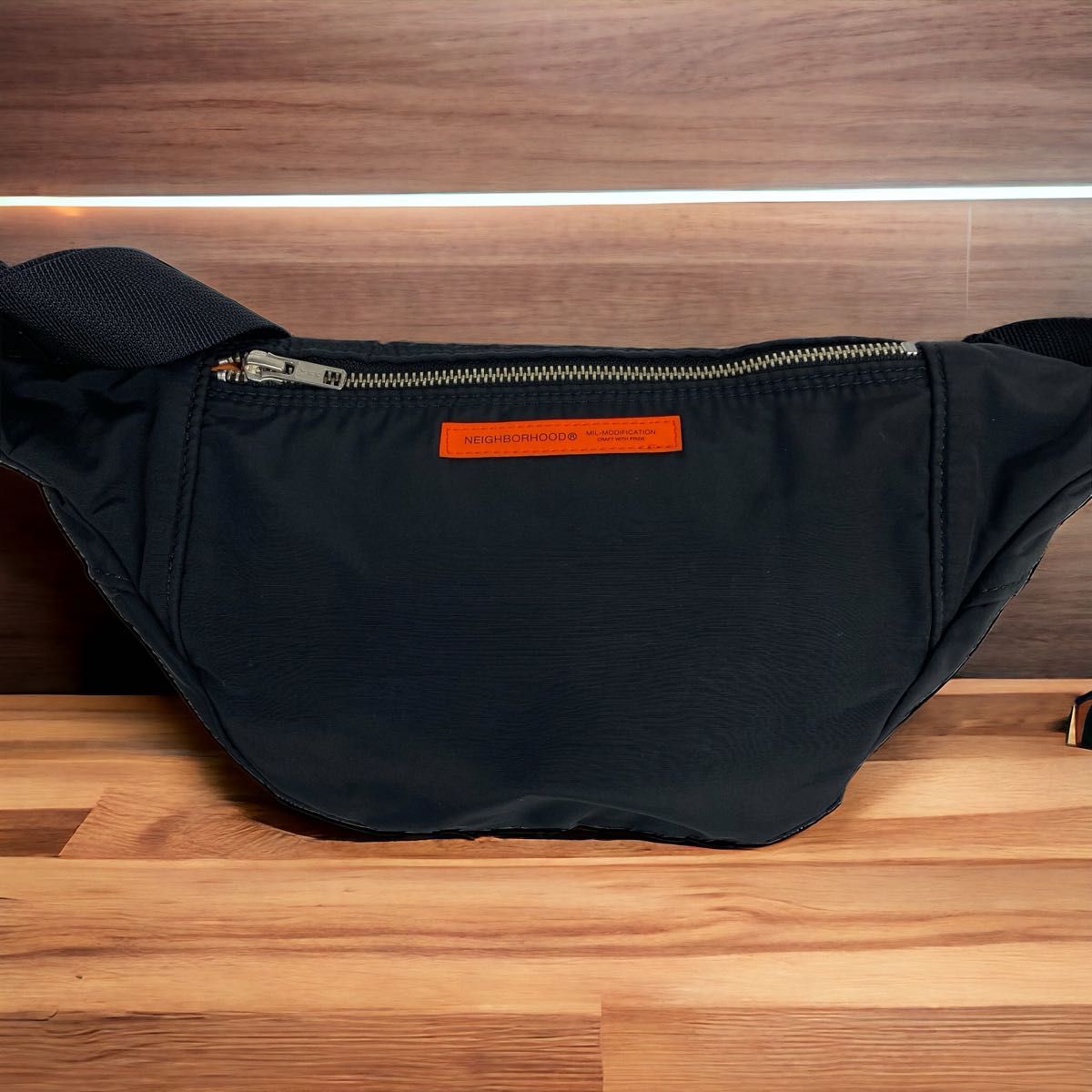 極希少】NEIGHBORHOOD × PORTER / ウエストバッグ 黒色 極希少】NEIGHBORHOOD × PORTER / ウエストバッグ 黒色