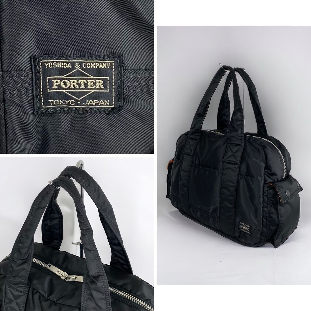 定番】PORTER / TANKER DUFFLE BAG(L) / ブラック ポーター 定番】PORTER / TANKER DUFFLE BAG(L) / ブラック ポーター