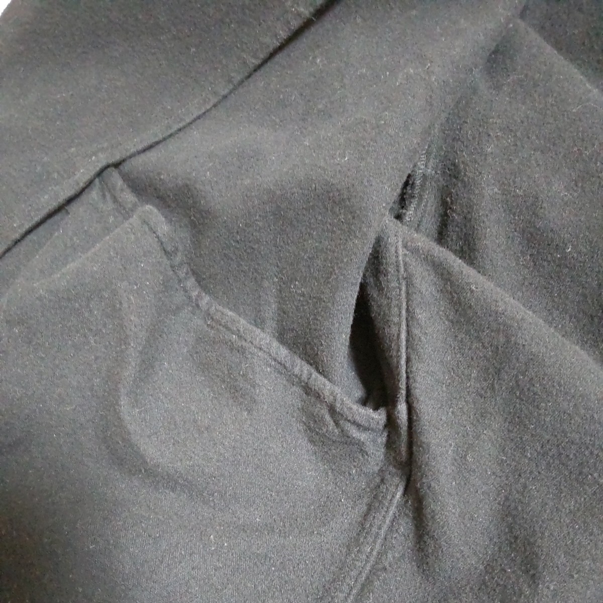 MUJI シャツ ジャケット 黒 ブラック 長袖 ブルゾン 綿 無印 シャツジャケット SサイズＭサイズＬサイズ レディース 美品_画像7