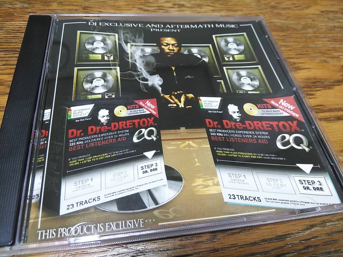 ★廃盤 DR.DRE DRETOX ～DJ EXCLUSIVE & AFTERMATH MUSIC PRESENT Snoop, Nate Dogg, Mary j, Rakim, Game, Eminem, LL, Busta...の画像1