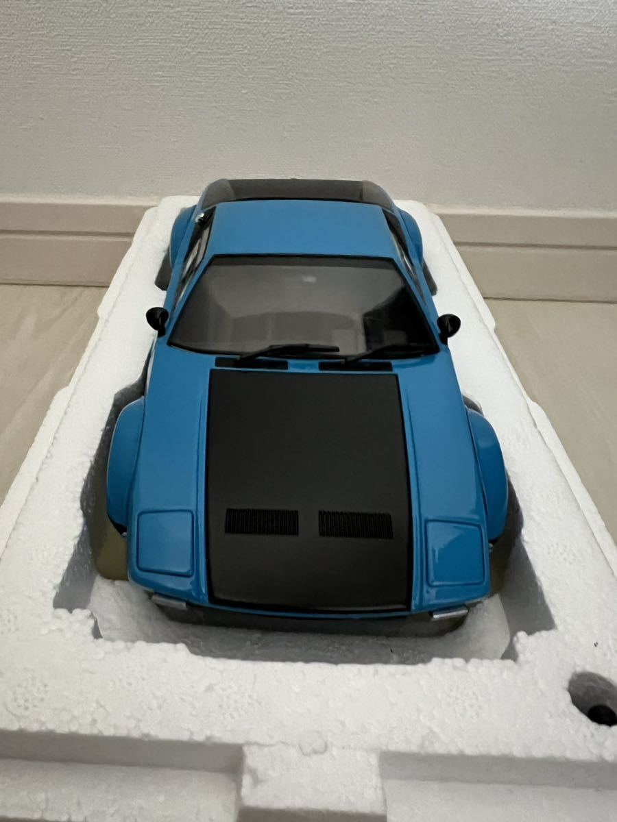 Kyosho 京商 1/18 デトマソ パンテーラ De Tomaso Pantera GT4 (Blue/Black)_画像3