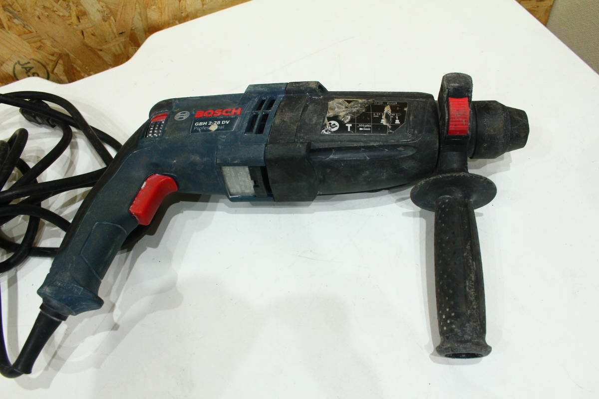 TG12005　BOSCH　GBH　2-28DV　ハンマードリル　動作確認済　中古品_画像6