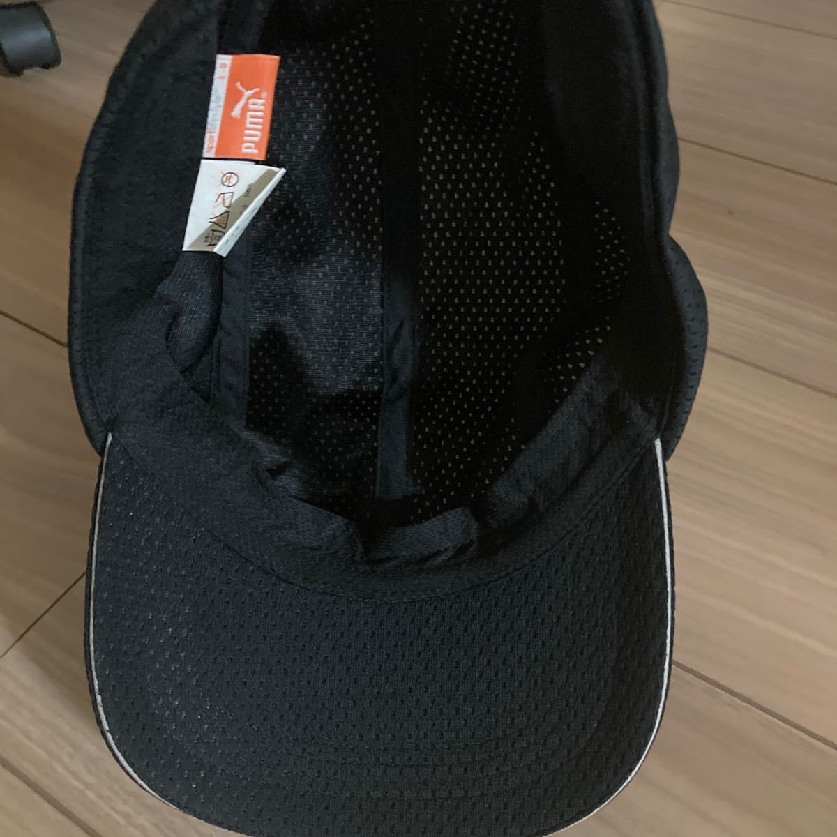 プーマ メッシュキャップ 帽子 メンズ 56〜59㎝ ブラック ランニングキャップの画像7