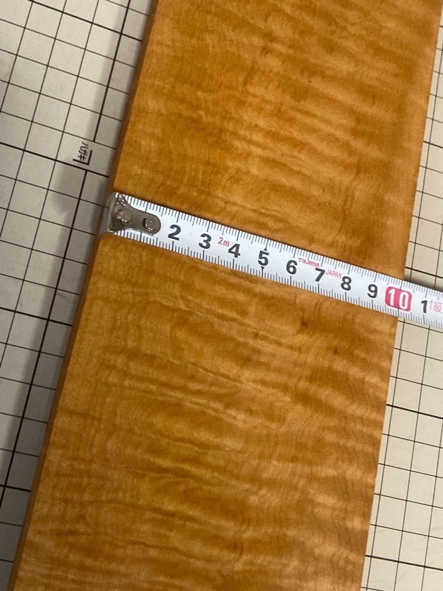 銘木 極上キルティッドタイガーメイプル幅約100 長さ約1000 厚さ 銘木 極上キルティッドタイガーメイプル幅約100 長さ約1000 厚さ