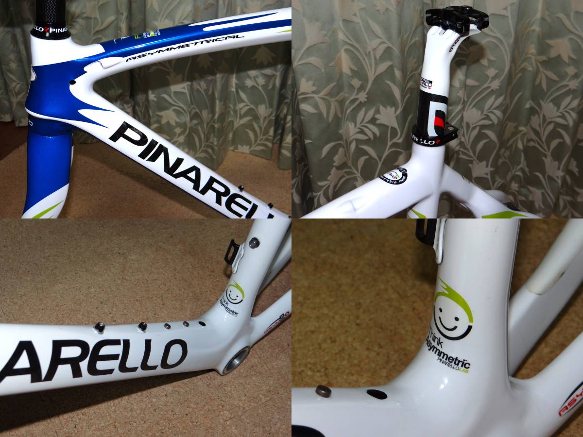 PINARELLO FP QUATTRO Movistar Di2 2012モデル カーボンフレーム 50サイズ　ピナレロ FPクアトロ モビスター【中古】_画像5