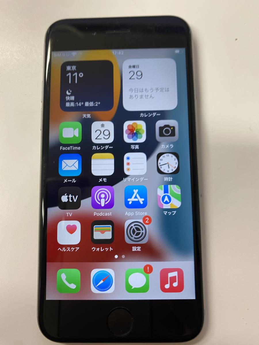 【SIMフリー】Apple iPhone6s 32G 　スペースグレイ　ソフトバンク○　バッテリー100% アクティベーションロックなし　本体のみ　中古⑥_画像3