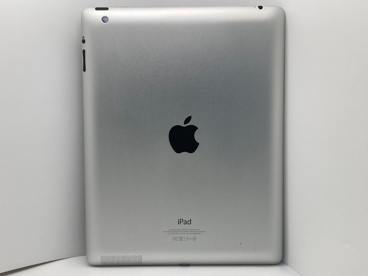 【中古・ジャンク】圧迫痕 液晶表示不良 Apple iPad 4th Wi-Fiモデル 16GB ブラック NW利用制限ー 本体 A-8F182_画像3