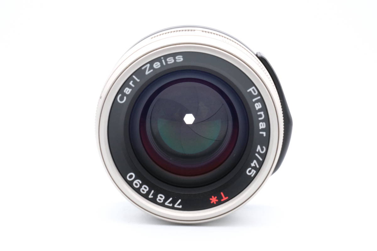 CONTAX コンタックス Carl Zeiss Planar 45mm F2 T* Gマウント フィルムカメラ用 単焦点レンズ_画像10
