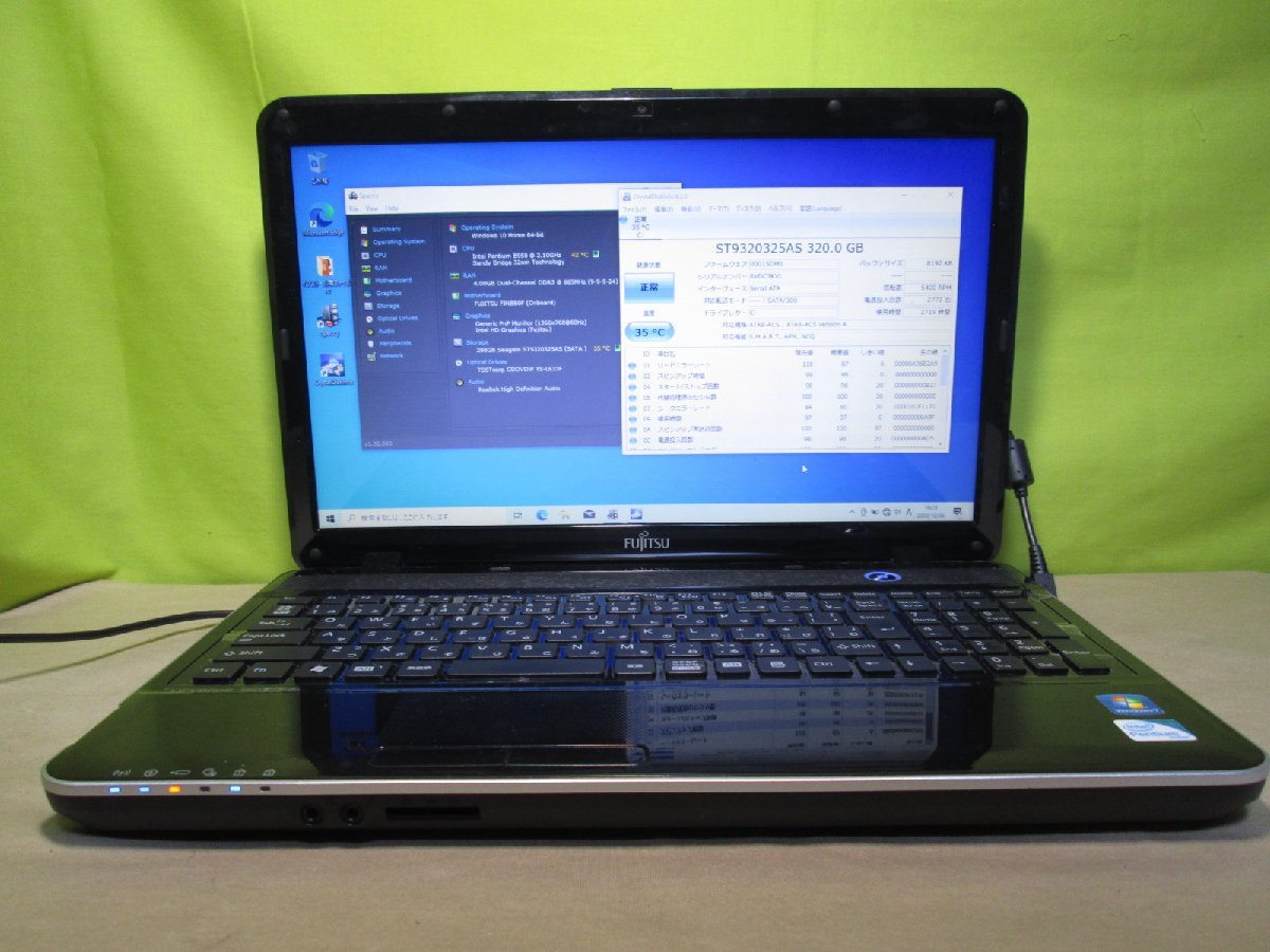 富士通 LIFEBOOK AH42/E【Pentium B950 2.1GHz】　【Win10 Home】 Libre Office 充電可 長期保証 1円～ [87483]_画像1