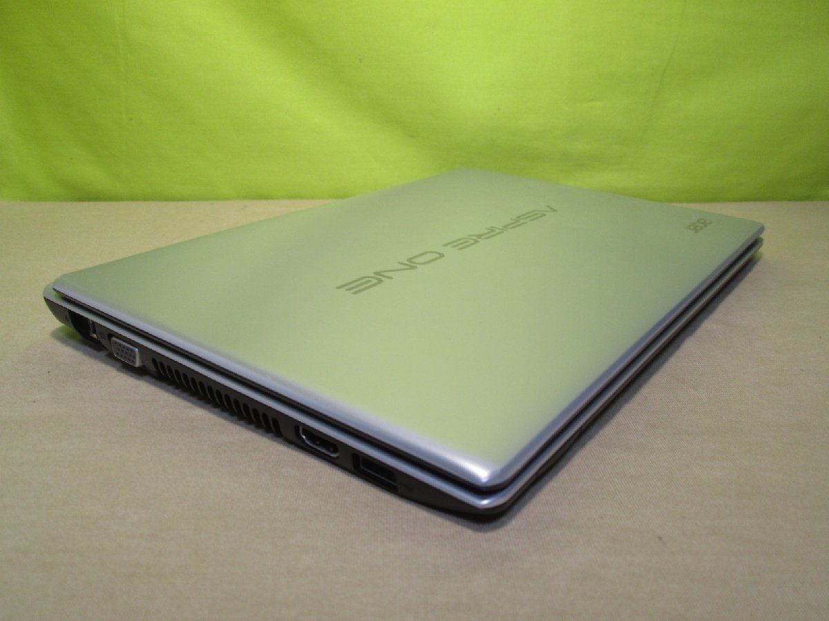 Acer Aspire One AO756-H82C/S【Celeron 877 1.4GHz】 【Win10 Home】 Libre Office 充電可 長期保証 [87659]の画像4